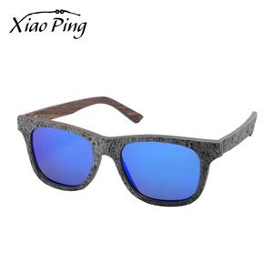 サングラス新入荷カスタムハンドポリッシュ本物の石木製サングラス - Product Image 1