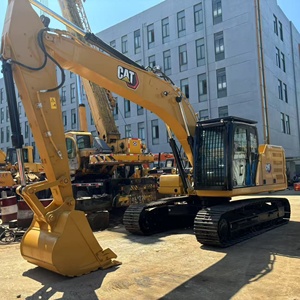 Excavadora Usada Modelo 320GC 2021 con Motor Cummins, Control PLC, 20 Toneladas, Amarilla, Hidráulica, Montada sobre Orugas, Equipo de Construcción - Product Image 1