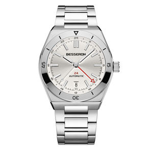 Luxury Casual Men's Chrono Quartz <b>Watch</b> with Secure Double Butterfly Clasp, Boasting 316L Stainless Steel Build - Product Image 5