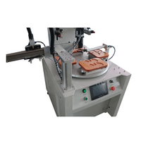 Impresora de Serigrafía Semiautomática de 4 Estaciones PS-2030PTR, Nueva, de 1 Color, para Impresión en Vidrio, con Mesa de Trabajo Rotatoria para Impresión de Etiquetas/Tarjetas
