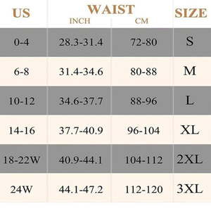 7 Steel Boned <strong>Underbust</strong> Slimming Waist Shapers Corset Zip Hook Latex Girdles Sheath Plus Size Seamless Woven Corset Breathable - Product Image 6