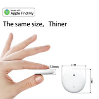 Smarter Tracker iTag AirTag Kabelloser Anhänger für Apple Find My APP Bluetooth-Tracking GPS-Tracker Anti-Verlust für Autoschlüssel, Haustiere, Kinder