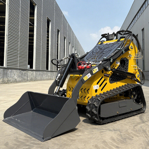 Euro 5 CE EPA Trung Quốc nhà sản xuất nhỏ nhỏ Skid chỉ đạo Bộ nạp Mini Crawler <span class=keywords><strong>loader</strong></span> để bán Skid lật Giao hàng nhanh - Product Image 1