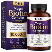 Compléments de beauté en gélules en gros pour la santé des cheveux, de la peau et des ongles – Complément de bien-être professionnel OEM ODM