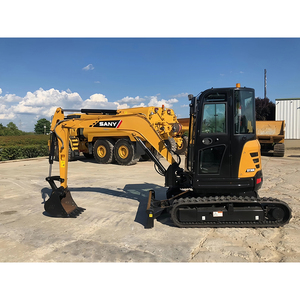 Miniexcavadora SY35U con Sistema Hidráulico de Detección de Carga para Reparación de Caminos y Aceras - Product Image 1