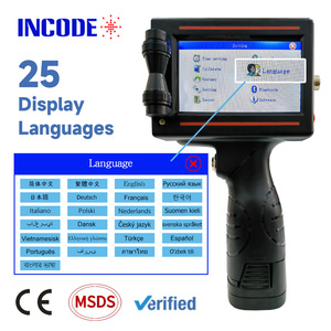 INCODE - Impresora <span class=keywords><strong>de</strong></span> <span class=keywords><strong>Inyección</strong></span> <span class=keywords><strong>de</strong></span> <span class=keywords><strong>Tinta</strong></span> Portátil Mini Inteligente, Nueva, para Metal, Plástico y Botellas - Product Image 3