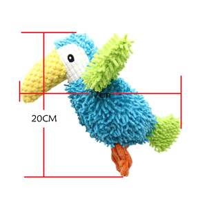 Juguetes de Peluche para Mascotas con Forma de Tucán, Resistentes a Mordeduras, Interactivos, con Sonido, Accesorios para Mascotas, 2026 - Product Image 2