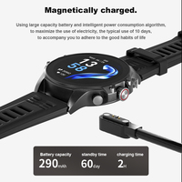 Reloj Inteligente S1 de la Mejor Calidad para Hombre, Esfera Redonda, Llamadas BT 5.0, Resistente al Agua IP68, Monitor de Ritmo Cardíaco, Monitor de Sueño, Reloj Deportivo