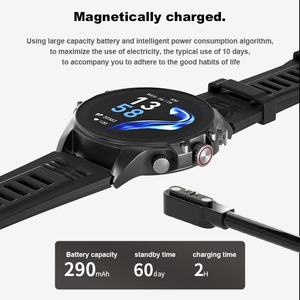 Reloj Inteligente S1 <span class=keywords><strong>para</strong></span> Hombre con Esfera Redonda, Llamadas por BT 5.0, Resistente al Agua IP68, Monitor <span class=keywords><strong>de</strong></span> Frecuencia Cardíaca, SpO2, Monitor <span class=keywords><strong>de</strong></span> Sueño, 60 Días <span class=keywords><strong>de</strong></span> Autonomía - Product Image 3