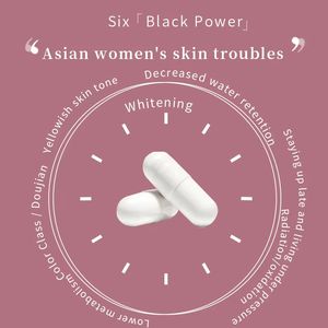 แคปซูลกลูต้าไธโอนคอลลาเจนเพื่อผิวขาวใสสำหรับผิวคล้ำ - Product Image 4