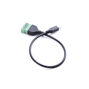 Prise mâle <span class=keywords><strong>Micro</strong></span> 5Pin à 5Pin <span class=keywords><strong>femelle</strong></span> sans soudure tête de Conversion de borne connecteur enfichable câble rallonge - Product Image 6