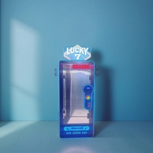 เครื่องเล่นเกมหยอดเหรียญในห้างสรรพสินค้า เครื่องเกมตักรางวัลอัตโนมัติ Lucky 7 เครื่องเกมตักของรางวัลพลาสติกสำหรับขายในมาเลเซีย - Product Image 4