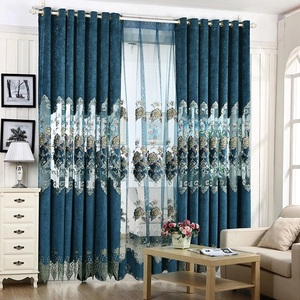 Gros mode <span class=keywords><strong>pas</strong></span> <span class=keywords><strong>cher</strong></span> <span class=keywords><strong>chambre</strong></span> salon tissu Beige rideaux pour la maison - Product Image 5
