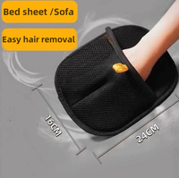 Gant électrostatique pour enlever les poils d'animaux, brosse de toilettage pour animaux, gant anti-poils