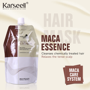 Maschera per Capelli Karseell con Cheratina Brasiliana, Crema Riparatrice Lisciante, <span class=keywords><strong>Trattamento</strong></span> <span class=keywords><strong>alla</strong></span> Cheratina per Capelli, Accettiamo OEM ODM - Product Image 4