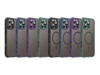 Coque de téléphone résistante aux chutes pour iPhone 17 16 15 14 13 12 Clés en métal Matte Skin Feeling Cover pour iPhone 17 air Matte Magnetic Case