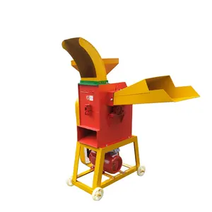 Combined Grass Chopper Chaff Cutter And Corn Crusher Machine For Cow Sheep Farm