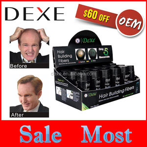 DEXE <span class=keywords><strong>Hair</strong></span> <span class=keywords><strong>Building</strong></span> <span class=keywords><strong>Fibers</strong></span> OEM Factory Optimizer Hairline Sombra Em Pó Preto Médio Marrom 12 Cores para Homens Mulheres Uso Do Salão Em Casa - Product Image 5