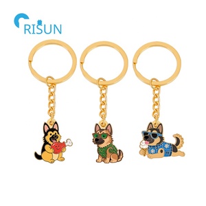 Chiot de compagnie personnalisé K9 berger <span class=keywords><strong>allemand</strong></span> berger chien alsacien Llavero porte-clés porte-clés porte-clés personnalisé berger <span class=keywords><strong>allemand</strong></span> porte-clés - Product Image 6