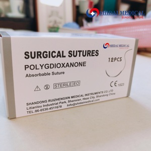 Hilo de <span class=keywords><strong>Sutura</strong></span> Absorbible de Polidioxanona PDO, Estéril, Material de Seguridad con Certificación ISO13485 <span class=keywords><strong>para</strong></span> Uso Quirúrgico - Product Image 4