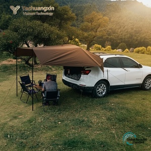 Toldo de Nylon 20D Ligero para Acampar al Aire Libre, con 19 Puntos de Anclaje, para el Lateral del Coche, Tipo Skyline - Product Image 4