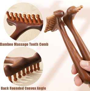 ชุดเครื่องมือขูดหนังศีรษะจากไม้ธรรมชาติ กัวซา สำหรับนวดบรรเทาอาการ<span class=keywords><strong>ปวด</strong></span><span class=keywords><strong>หัว</strong></span> <span class=keywords><strong>ปวด</strong></span>หลัง <span class=keywords><strong>ปวด</strong></span>คอ คลายความตึงเครียด ดูแลตัวเอง เป็นของขวัญ - Product Image 4