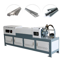 Máquina Enderezadora y Cortadora de Barras de Acero Totalmente Automática de 380V y 9kW con Sistema de Control PLC y Motor Enderezador de Varillas CNC
