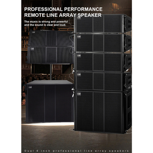 Système audio professionnel OBT-BLA208S, enceintes actives Line Array, impédance 8 ohms, audio professionnel, parlante professionnelle - Product Image 2