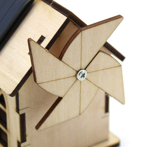 Modelo de casa solar de madera, kit de ciencia para niños, juguete educativo de 7 a 9 años - Product Image 2