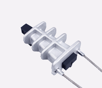 Pince de tension à cale haute tension pour fibre optique PA2000 pour FTTH GSM, en plastique et aluminium, certifiée CE