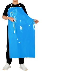 Tpu <b>Apron</b> Waterproof Oil Proof Acid Alkali Resistant For Food Drink Work Use Solid Color Adult Unisex - Product Image 1