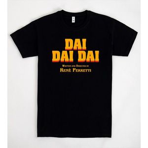T-shirt Dai Dai Dai Nera da Uomo - Maglietta Promozionale - Product Image 1