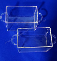 Récipients en verre de quartz haute température 1200°C pour laboratoire