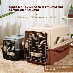 Portable Pet Flight Case Cage De Voiture Petit Moyen Grand Chiens Chats En Plein Air Pet Carrier pour Une Utilisation De L'aéroport - Product Image 3