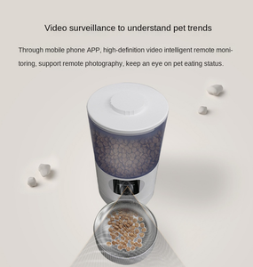 Distributeur automatique intelligent Elecpet 6L Love Solid pour animaux <span class=keywords><strong>de</strong></span> compagnie avec caméra HD 1080P, suivi vidéo connecté et IA interactive - Product Image 2