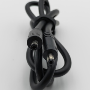 公对公 DC5521 转换线 纯铜/PVC DC 线 1.0 平方线/DC5521 大电流/魔术贴 - Product Image 3