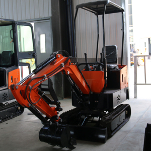 1 tấn bánh xích máy xúc 1000 kg nhỏ micro máy xúc Kubota thủy lực đóng bao máy mini máy xúc giá - Product Image 1