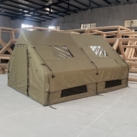 Tente de Glamping Commerciale Gonflable de 12 m² pour Achat en Gros, Tente Pneumatique Oxford Imperméable pour Complexes Hôteliers, OEM/ODM