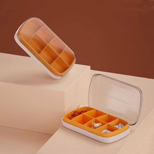 Wholesale <b>Pill</b> Box Organizer Portable Promotional 7 Days Medicine Grid <b>Case</b> <b>for</b> Business - Product Image 5