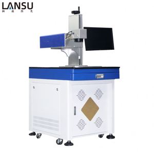 30w 50w 80w 100w Desktop Fiber UV Laser Marking Machine Laser Engraver Low Price for Metal Gold <b>Plastic</b> Acrylic - Product Image 5
