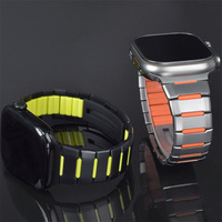 Bracelet en acier inoxydable de luxe pour Apple Watch, bracelet Ultra 49 mm 46 mm pour IWatch Series 11 10