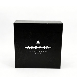 High-end Clothing <b>Box</b> Eco-friendly Degradable Packaging <b>Box</b> Customized Size Color and Logo Lid-and-base <b>Box</b> Affordable - Product Image 2