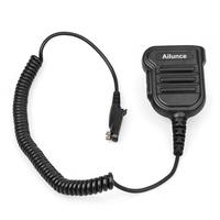 Microphone portable étanche IP55 H103ML avec prise jack 3,5 mm et tube acoustique transparent flexible pour Ailunce
