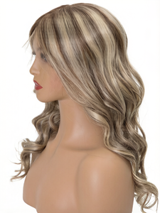 Parrucca Europea in <span class=keywords><strong>Capelli</strong></span> Umani con Pizzo HD, Antiscivolo in Silicone, Senza Colla, <span class=keywords><strong>Capelli</strong></span> Vergini, Densità 150%, per Pazienti con Alopecia e Cancro - Product Image 4