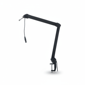 Heavy-Duty Flexible 360 Degree <b>Cable</b> <b>Microphone</b> Arm Stand Stand with Desk Clamp for Recording Broadcasting - Product Image 1
