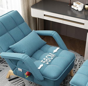 كرسي عملي ساخن مبطن بالكامل بغرفة معيشة مع مسند للقدمين قابل للتعديل لغرفة المعيشة - Product Image 6