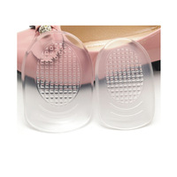 Coussinets de chaussures en gel de silicone auto-adhésifs, anti-usure, doux et de haute qualité, absorbant les chocs