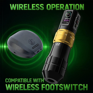 Bút xăm không dây chuyên nghiệp EZ P3 <span class=keywords><strong>Pro</strong></span> bán buôn với hệ thống truyền động Swash, pin 1600mAh, dùng cho viền, tạo bóng, <span class=keywords><strong>SMP</strong></span> - Product Image 2