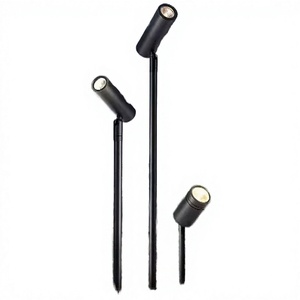 Outdoor Electric High <b>Pole</b> Projection Aluminum Waterproof LED Lawn <b>Light</b> IP65 Rated Modern Simple Design 360 Garden Lighting - Product Image 2