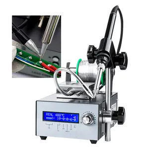 High-power treadle 375B+ table with constant temperature soldering iron automatic soldering machine